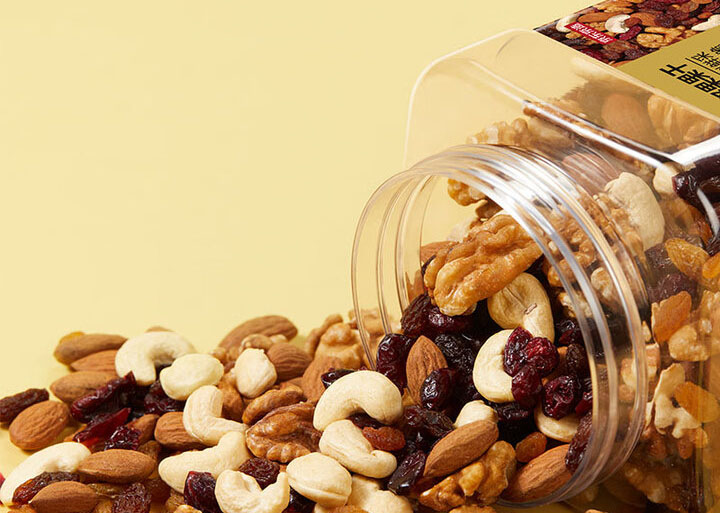 混合坚果果干罐装500g 